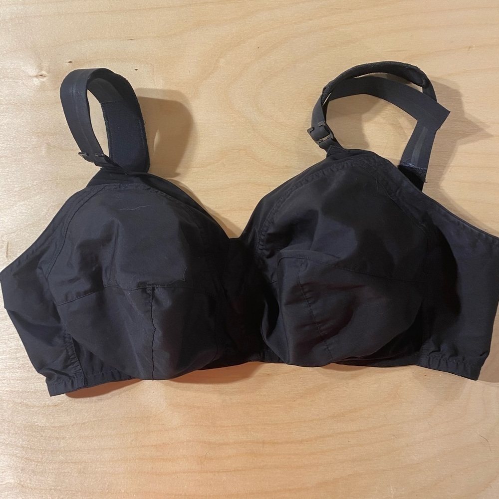 Exquisite Form Women's Black Bra 40 D (PQ)